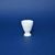 Egg cup, Thun 1794 Carlsbad porcelain, BERNADOTTE white