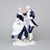Pár rokoko 16 x 10,5 x 22 cm, Porcelánové figurky Duchcov