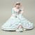 Lady with book, large, 22,5 x 32,5 x 26,5 cm, turquoise, Royal Dux Bohemia
