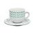 Cup 165 ml plus saucer 135 mm, Thun 1794 Carlsbad porcelain, Opal 80519