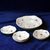 Compot set for 6 persons, Thun 1794 Carlsbad porcelain, BERNADOTTE fruits and flowers