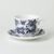 Blue Chintz: Cup 420 ml and saucer 17 cm, Roy Kirkham fine bone china