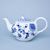 Tea pot with Strainer 1,2 l, Original Blue Onion pattern