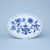 Board oval footed 24,5 cm, Original Blue Onion Pattern