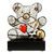 Figurka Golden Truly Yours, 25 / 17 / 30 cm, porcelán, R. Britto, Goebel