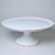 Cake plate on stand 32 cm, Thun 1794 Carlsbad porcelain, BERNADOTTE gold line