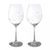 Celebration: Set of 2 Glasses 470 ml, Red Wine with Swarowski Crystals