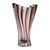 Crystal Vase Plantica, Pink 32 cm, Aurum Crystal