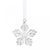 Snowflake 2 55 x 50 mm, Crystal Gifts and Decoration PRECIOSA