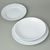 Plate set for 4 pers with soup bowls, Praha white, Cesky porcelan a.s.