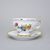 Šálek 230 ml a podšálek 150 mm, Aristokrat, Queens Crown, Original Bohemia porcelain