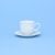 Cup 110 ml + saucer 110 mm, Opal white, Thun 1794