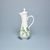 Carafe with czech signs 16 cm / 0,14 l, Original Green Onion pattern