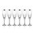 Spiral Matt - Set 6 sklenic na sekt 210 ml, krystaly Swarovski, DIAMANTE