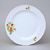 red line: Plate dining 24 cm, strawberries, Český porcelán a.s. (QII)