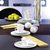 Coffee set for 6 persons (20 Pcs), Trio 71381 Highline, Seltmann Porcelain