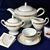 211: Tea set President for 6 pers., Atelier Lesov porcelain