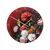 Wall clock Flowers in Vase 31 / 31 / 5cm, porcelain, Jan Davidsz de Heem, Goebel