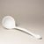 Ladle porcelain 32 cm, rokoko white, Český porcelán a.s.