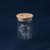 Glass Food Storage Jar with Wooden Lid, 15 cm, Onion Pattern