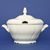 Soup tureen 2,5 l, Thun 1794 Carlsbad porcelain, BERNADOTTE ivory