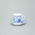 Cup Espresso 90 ml + saucer 110 mm, Thun 1794 Carlsbad porcelain, Natalie Blue Onion