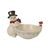 Bowl with snowman Snowy Winter 17.5 / 12.5 / 12cm, stoneware, Goebel