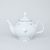 Tea pot 1,2 l, Thun 1794 Carlsbad porcelain, BERNADOTTE blue flower