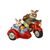 Rabbit figurine Joyride 15 / 16.5 / 12cm, stoneware, Goebel