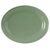 Beat grey-green: Plate oval 35 x 28 cm, Seltmann porcelain
