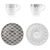 Coffeecups set 1 First Platin 200ml, porcelain, Goebel