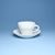 Cup 120 ml and saucer, white porcelain, Český porcelán a.s.