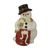 Figurine Snowman gifts for the holidays 14.50 / 18.50 / 22.00 cm, stoneware, Goebel