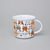 Hrnek Tina střední 240 ml, Kočky hnědo-oranžové, Český porcelán a.s.