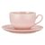 Cup 350 ml + saucer 16 cm breakfast, Amina Rose, Seltmann porcelain