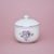 Cukřenka bez oušek s víčkem bez výřezu, 0,30 l, fialky, Český porcelán a.s.