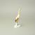 Bukač - pták 19 cm, Luxor, Porcelánové figurky Duchcov