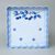 Baking Dish Square 24 x 24 x 24 cm, Thun 1794, Carlsbad porcelain, BLUE CHERRY