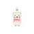 Christmas Glass Kitten Ornament, 7 cm, Czech Ornaments MIJA