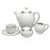 Kávová souprava pro 6 osob, Thun 1794, karlovarský porcelán, OPÁL 84032