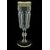 Astra Gold: Champaigne glass 160 ml, 19 cm, Antique Golden Black