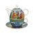 Tea for One James Rizzi - My New York City Day, Porcelain, 15,5 / 15,5 / 15,5 cm, Goebel