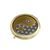 Pocket Mirror Yin Yang Black 7,5 / 7 / 1,2 cm, metal, Goebel