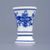 Vase mini 1213 4,5 cm, Original Blue Onion Pattern