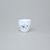 Liquere cup, Thun 1794 Carlsbad porcelain, BERNADOTTE Forget-me-not-flower