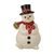 Snowman figurine Wishing Heart 13 / 13 / 21.5cm, stoneware, Goebel