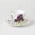 Iris: Cup 420 ml and saucer breakfast, English Fine Bone China, Roy Kirkham