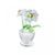 Spring flower (fuchsia) 44 x 31 mm, Crystal Gifts and Decoration PRECIOSA