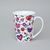 Hrnek Erin 12 cm 420 ml, veselá srdíčka - růžová, Český porcelán a.s.