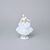 Tanečnice s krajkou (žlutá) 8 x 6 x 12 cm, Kurt Steiner, Porcelánové figurky Unterweissbacher